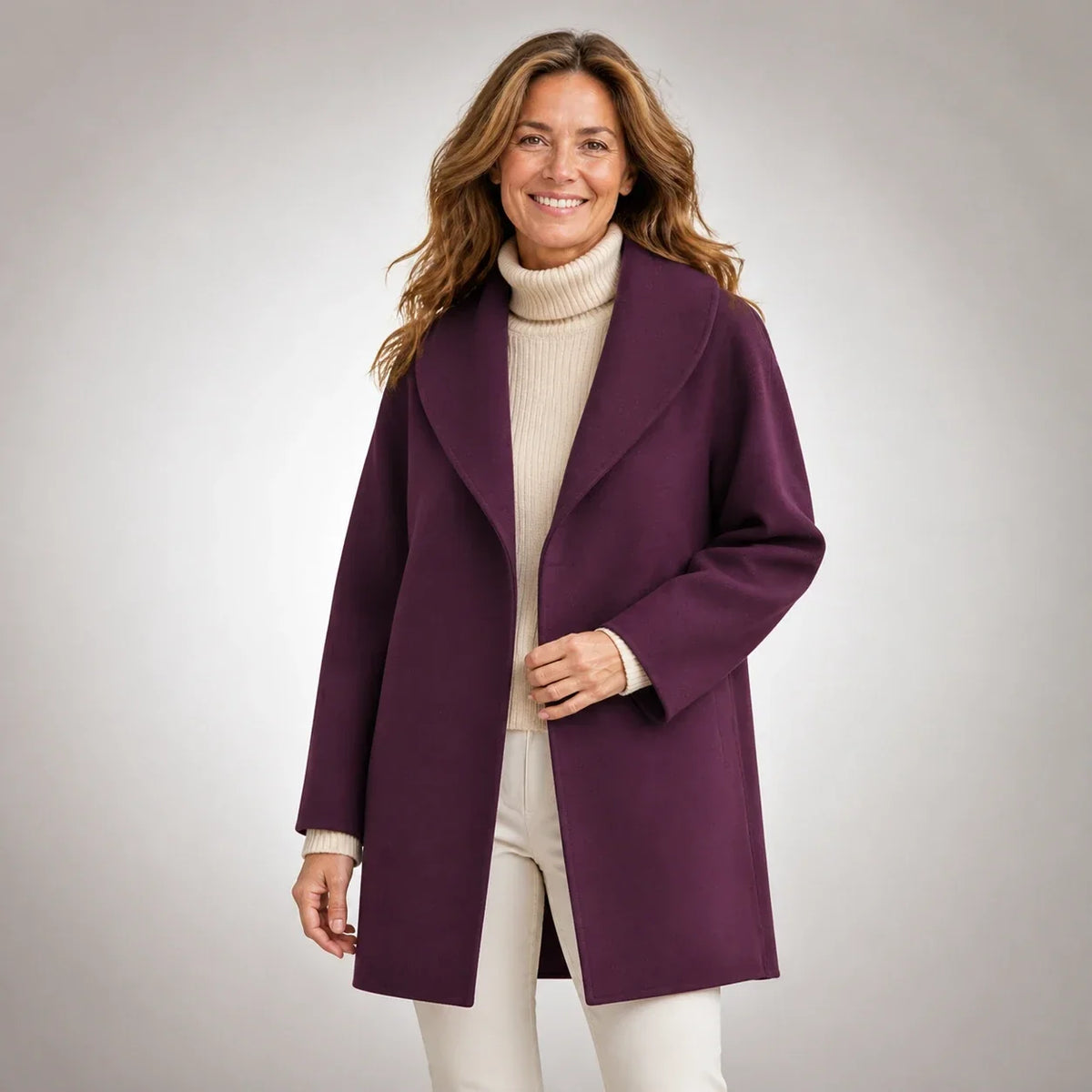 Emelina™ | Abrigo fluido