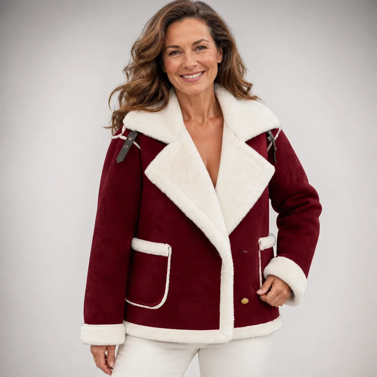 Aurelia™ | Chaqueta efecto lana
