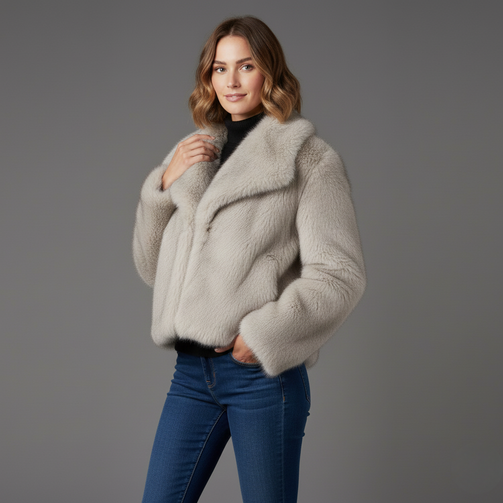 Aurora™ | Abrigo efecto peluche