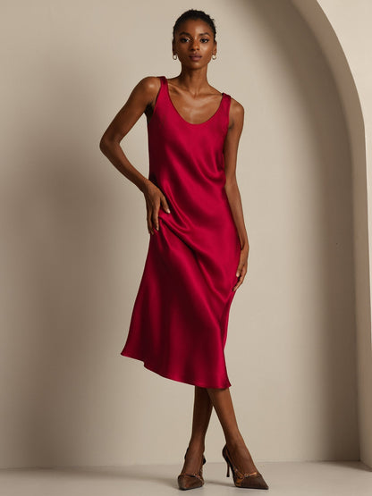 Sora - Vestido largo de seda pura