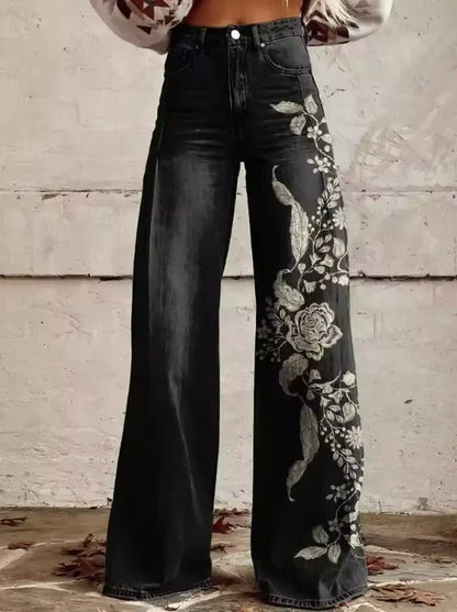 DIANE | Vaqueros vintage de corte ancho
