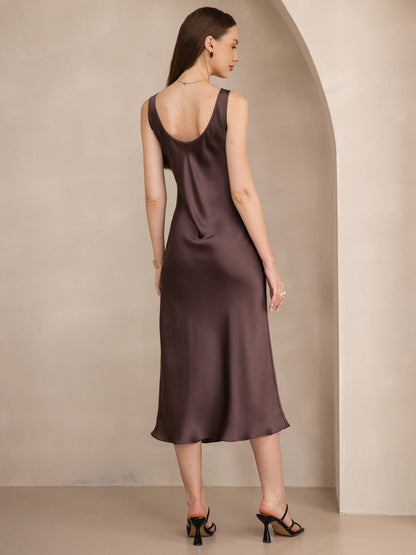 Sora - Vestido largo de seda pura