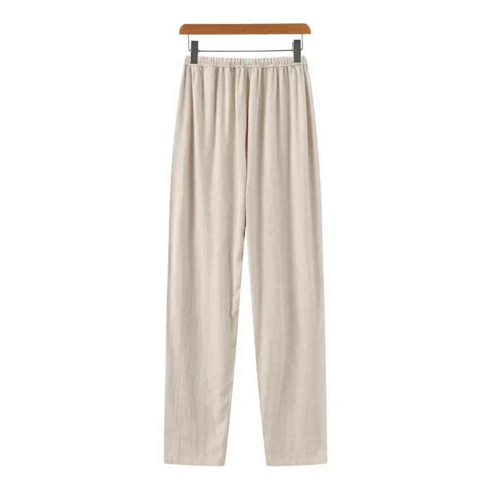Natoli | Pantalón slim de lino