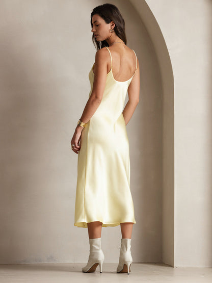 Seta - Vestido largo con tirantes finos