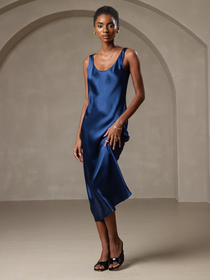 Sora - Vestido largo de seda pura
