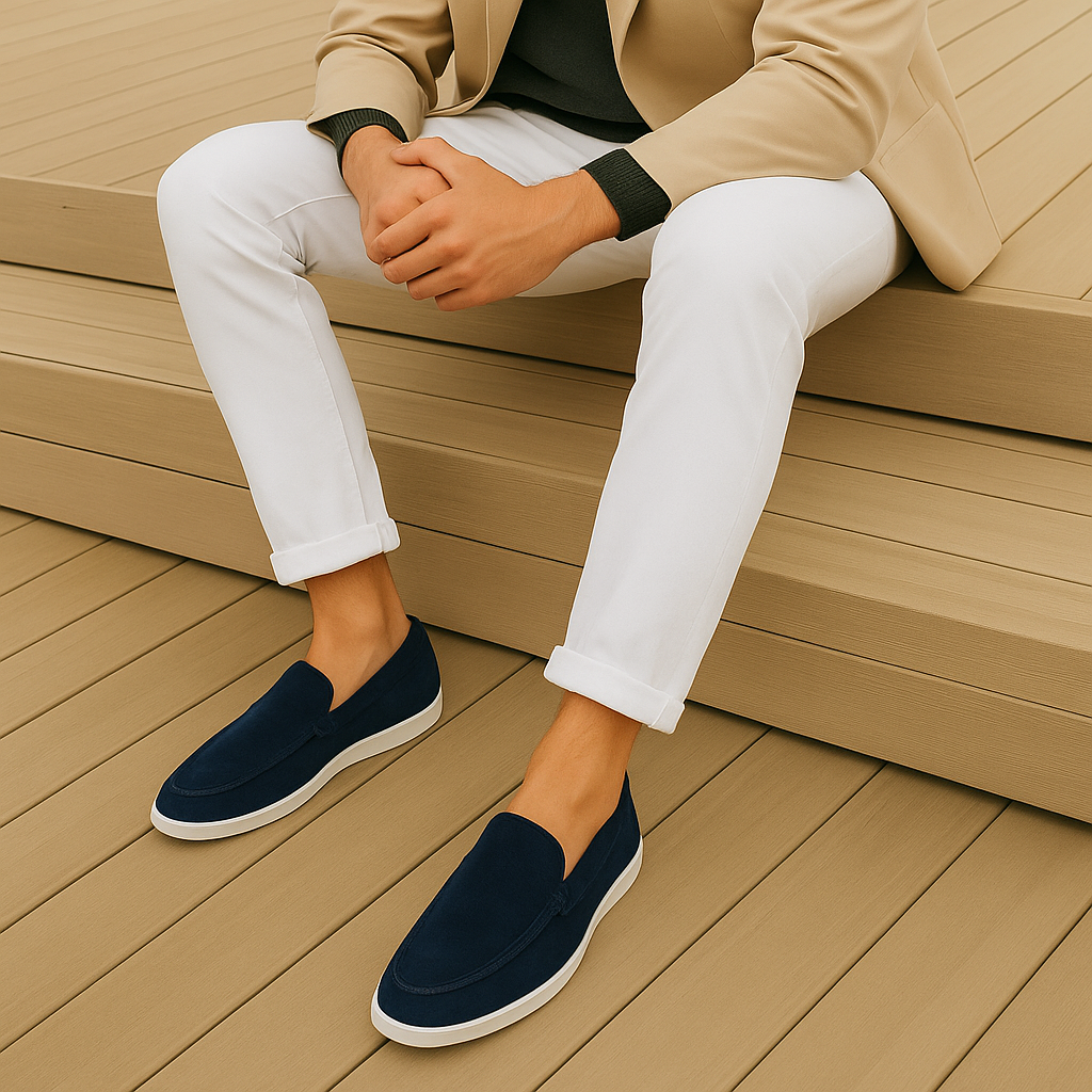 Natoli | Mocassins élégants en daim