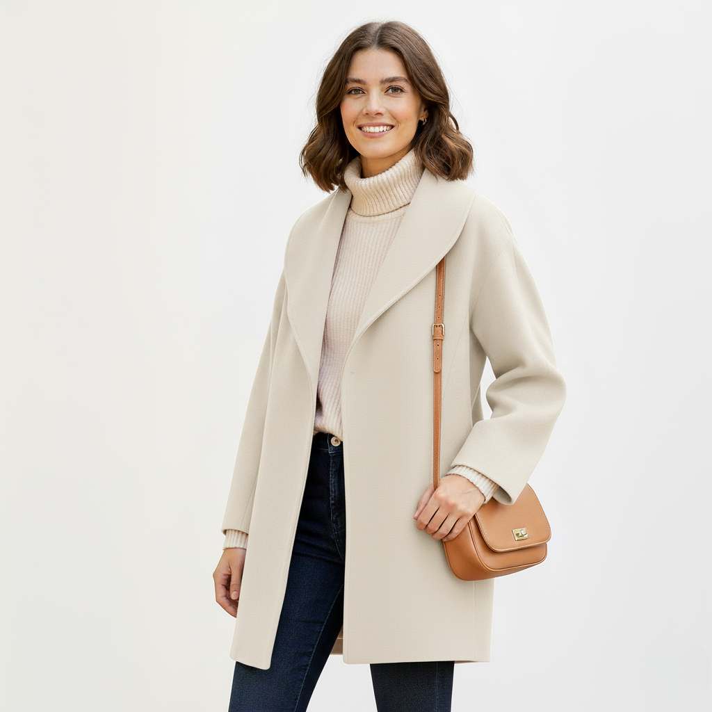Emelina™ | Abrigo fluido