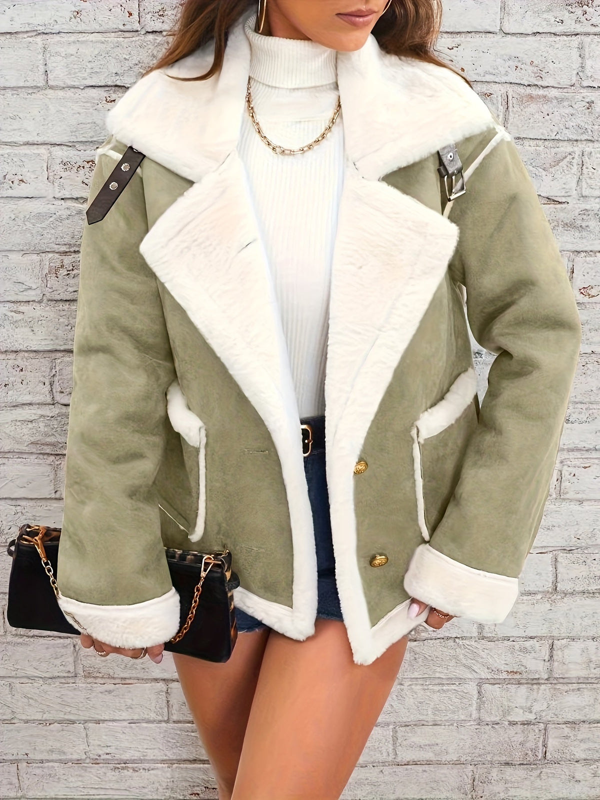 Aurelia™ | Chaqueta efecto lana