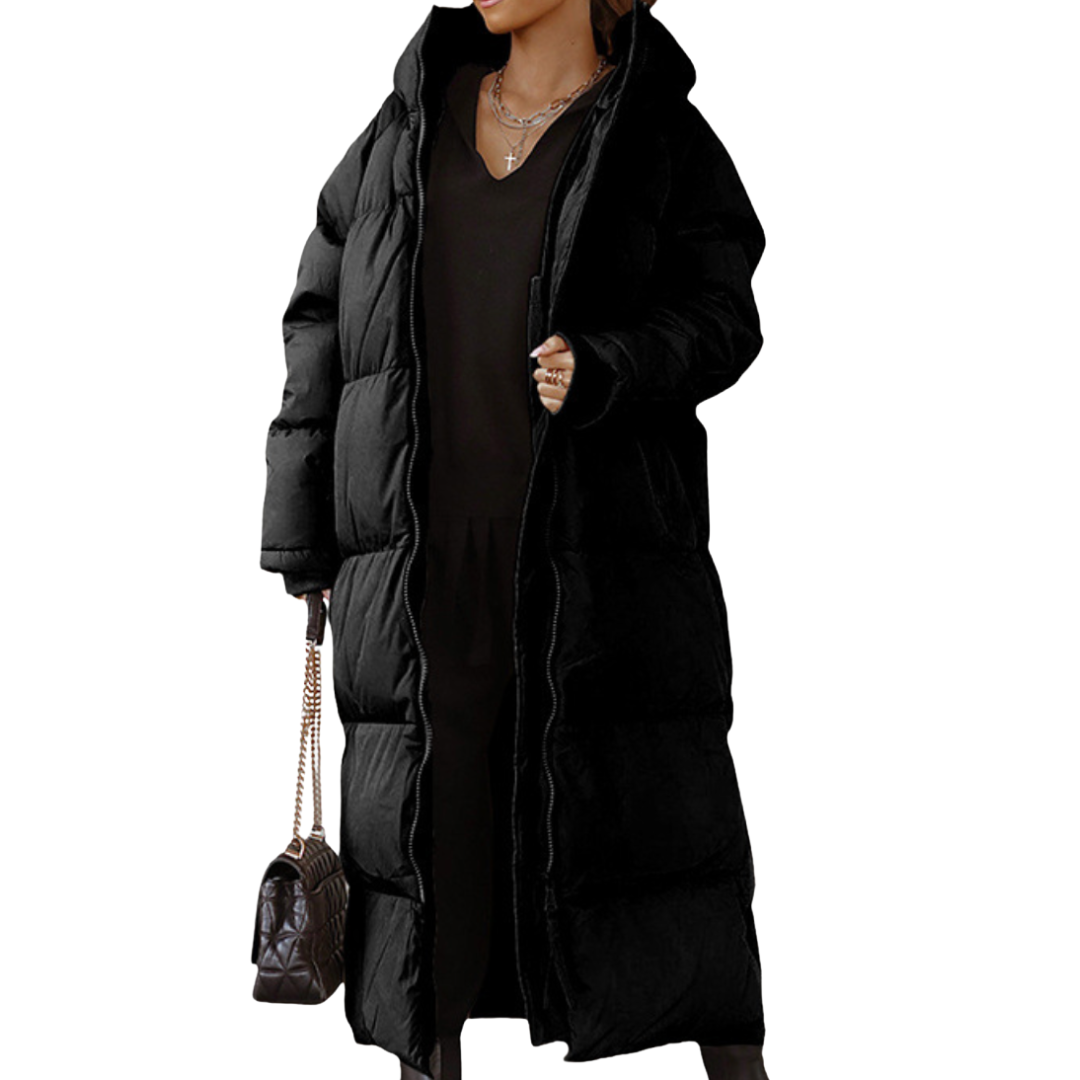 Claire™ | Abrigo largo acolchado