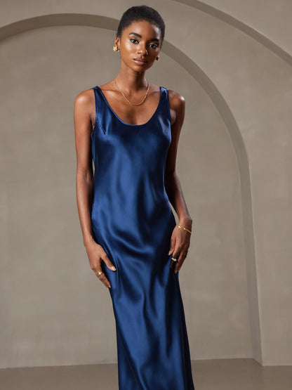 Sora - Vestido largo de seda pura