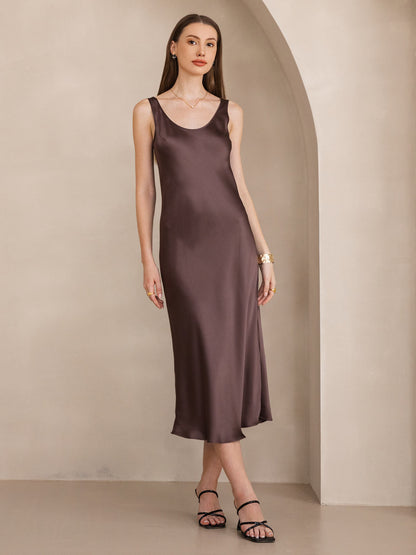 Sora - Vestido largo de seda pura