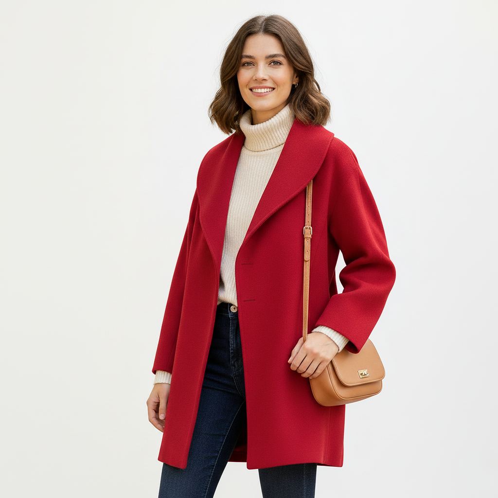 Emelina™ | Abrigo fluido
