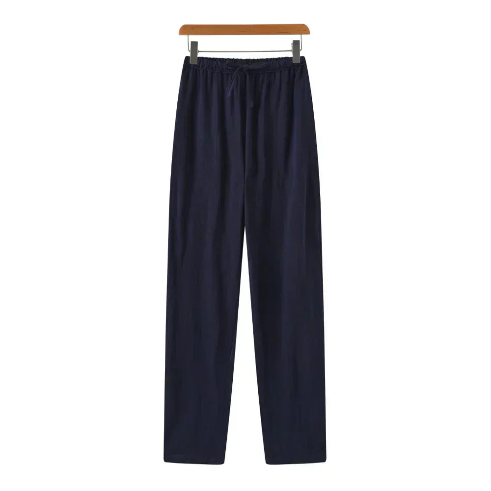 Natoli | Pantalón slim de lino