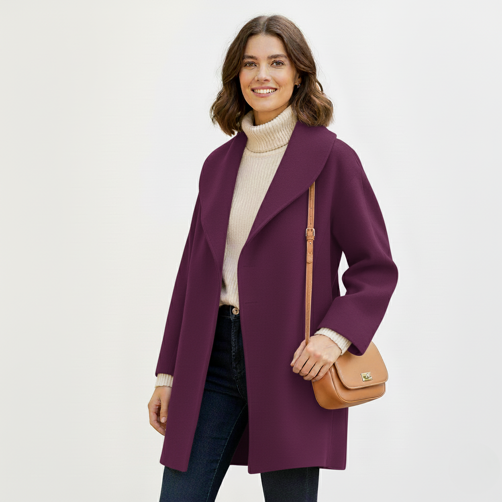 Emelina™ | Abrigo fluido