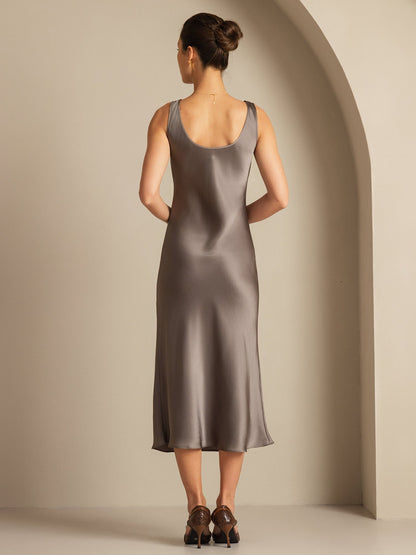 Sora - Vestido largo de seda pura