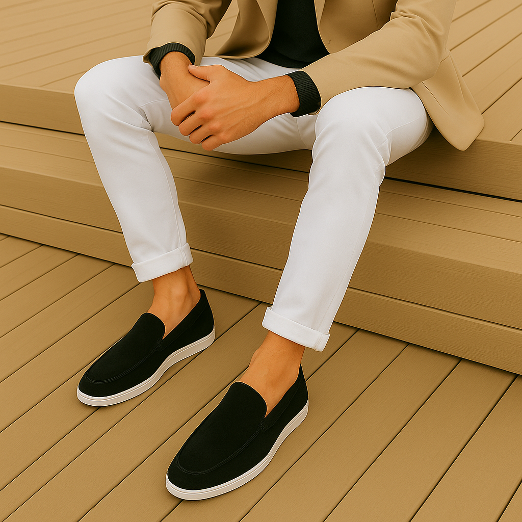 Natoli | Mocassins élégants en daim