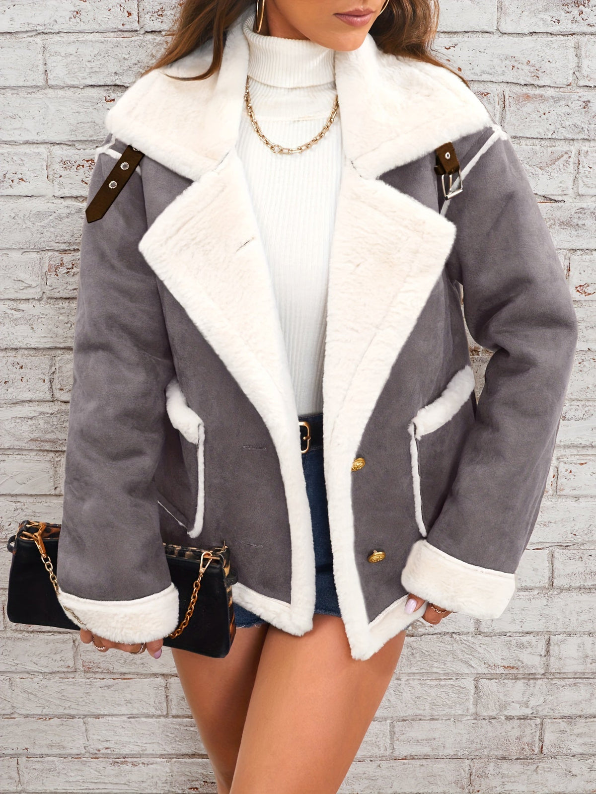 Aurelia™ | Chaqueta efecto lana