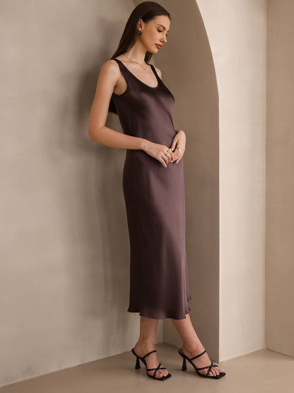 Sora - Vestido largo de seda pura