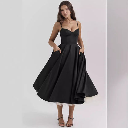 Yliana | Vestido midi romántico de verano