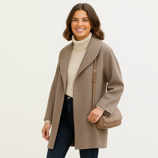 Emelina™ | Abrigo fluido
