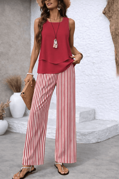 ROSAVIENNE | SET RIVIERA A RAYAS