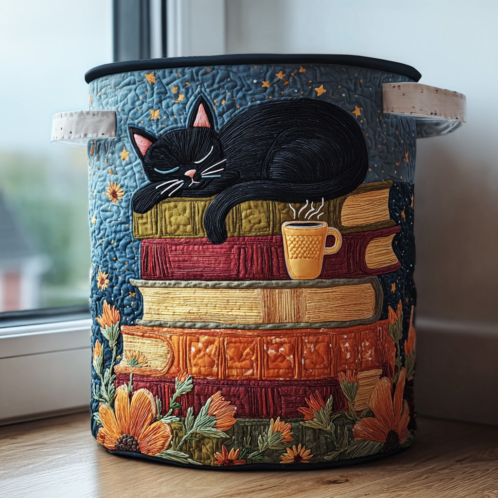 Gatos Acolchados | Cesto para la Ropa Hecho a Mano