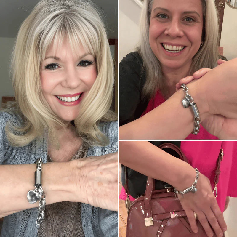 Pulsera en forma de corazón | Oro