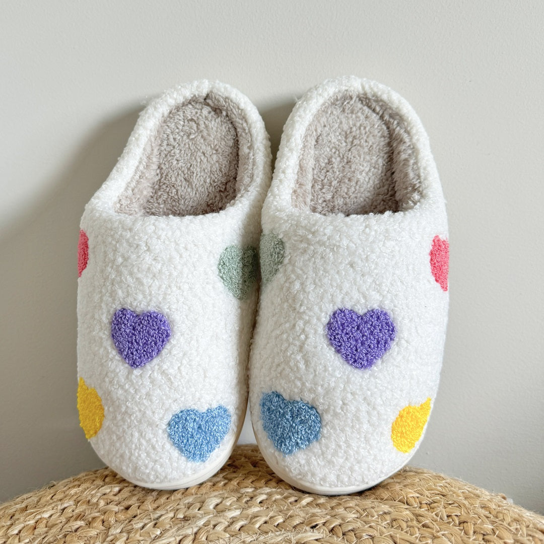 Natoli | Pantuflas Coloridas con Corazón