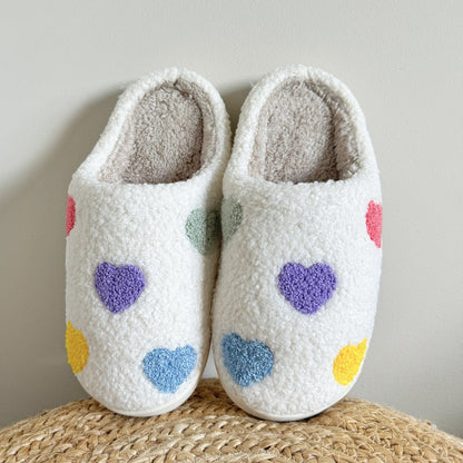 Natoli | Pantuflas Coloridas con Corazón