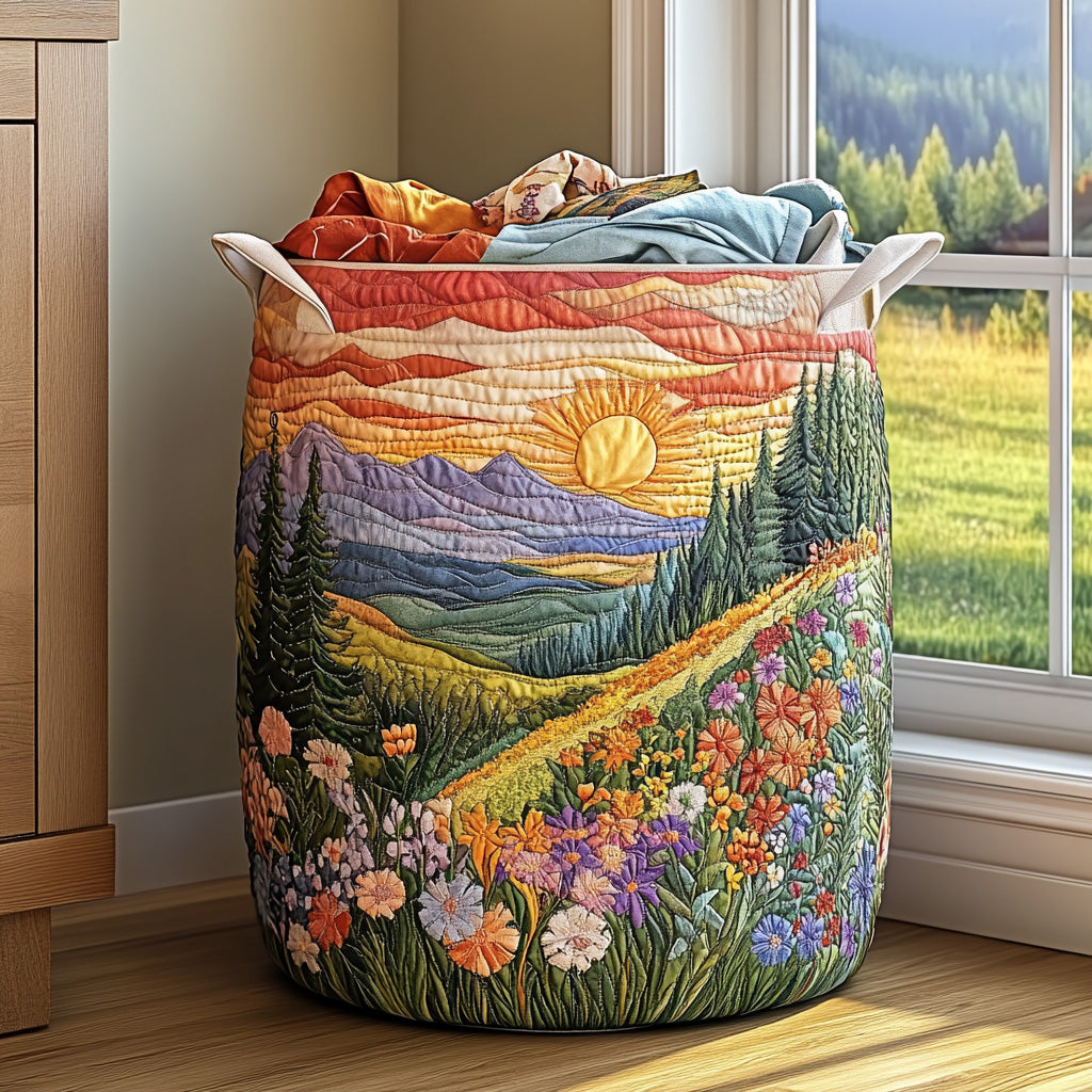 Valle de las Flores | Cesto para la Ropa Hecho a Mano