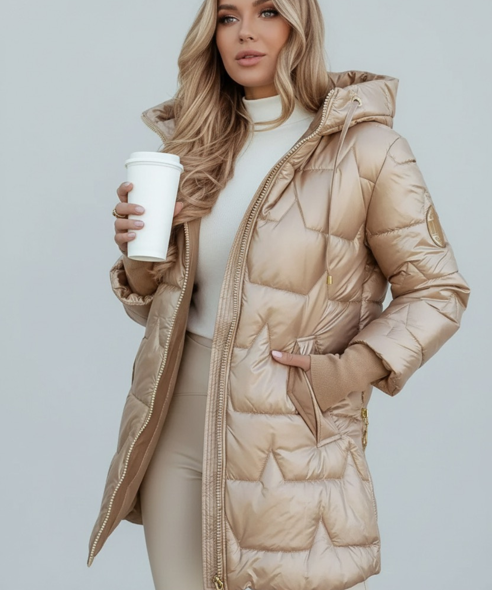Ariana™ | Abrigo acolchado con capucha