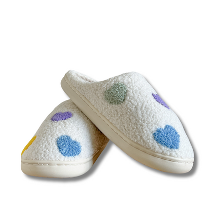 Natoli | Pantuflas Coloridas con Corazón