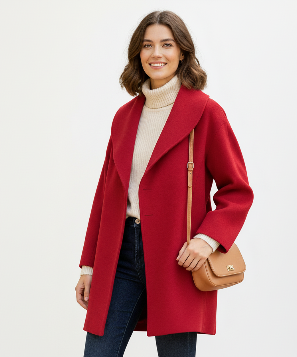 Emelina™ | Abrigo fluido