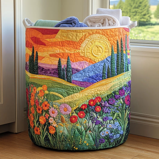 Prado Luminoso | Cesto para la Ropa Hecho a Mano