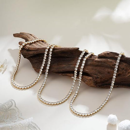 Collar de tenis | Dorado