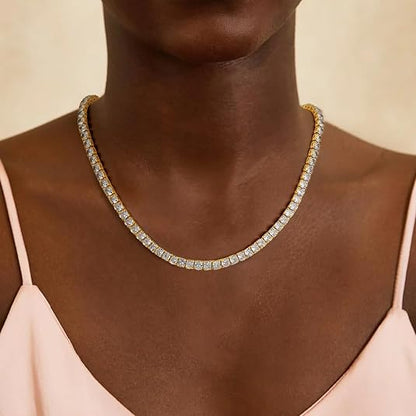Collar de tenis | Dorado