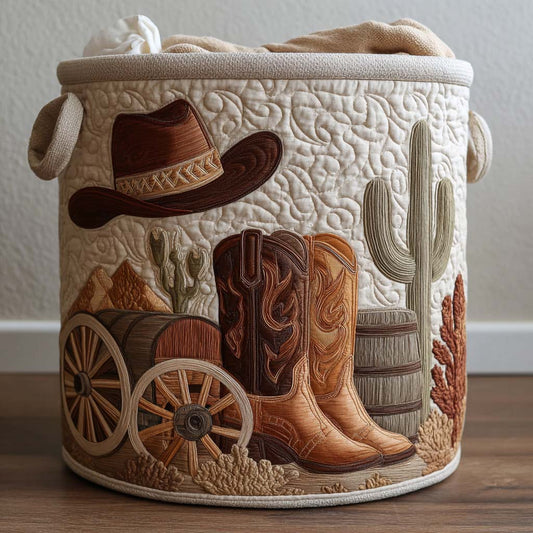 Espíritu Western | Cesto para la Ropa Hecho a Mano