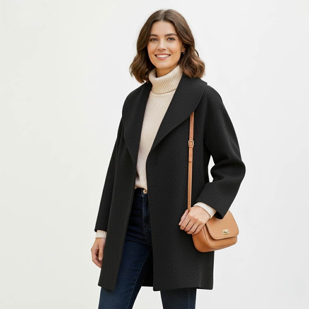 Emelina™ | Abrigo fluido