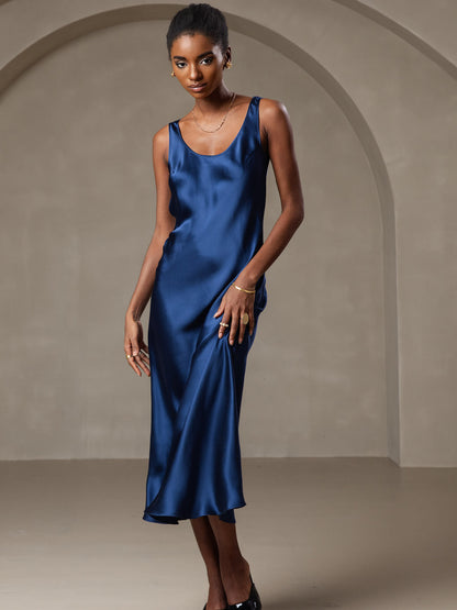 Sora - Vestido largo de seda pura
