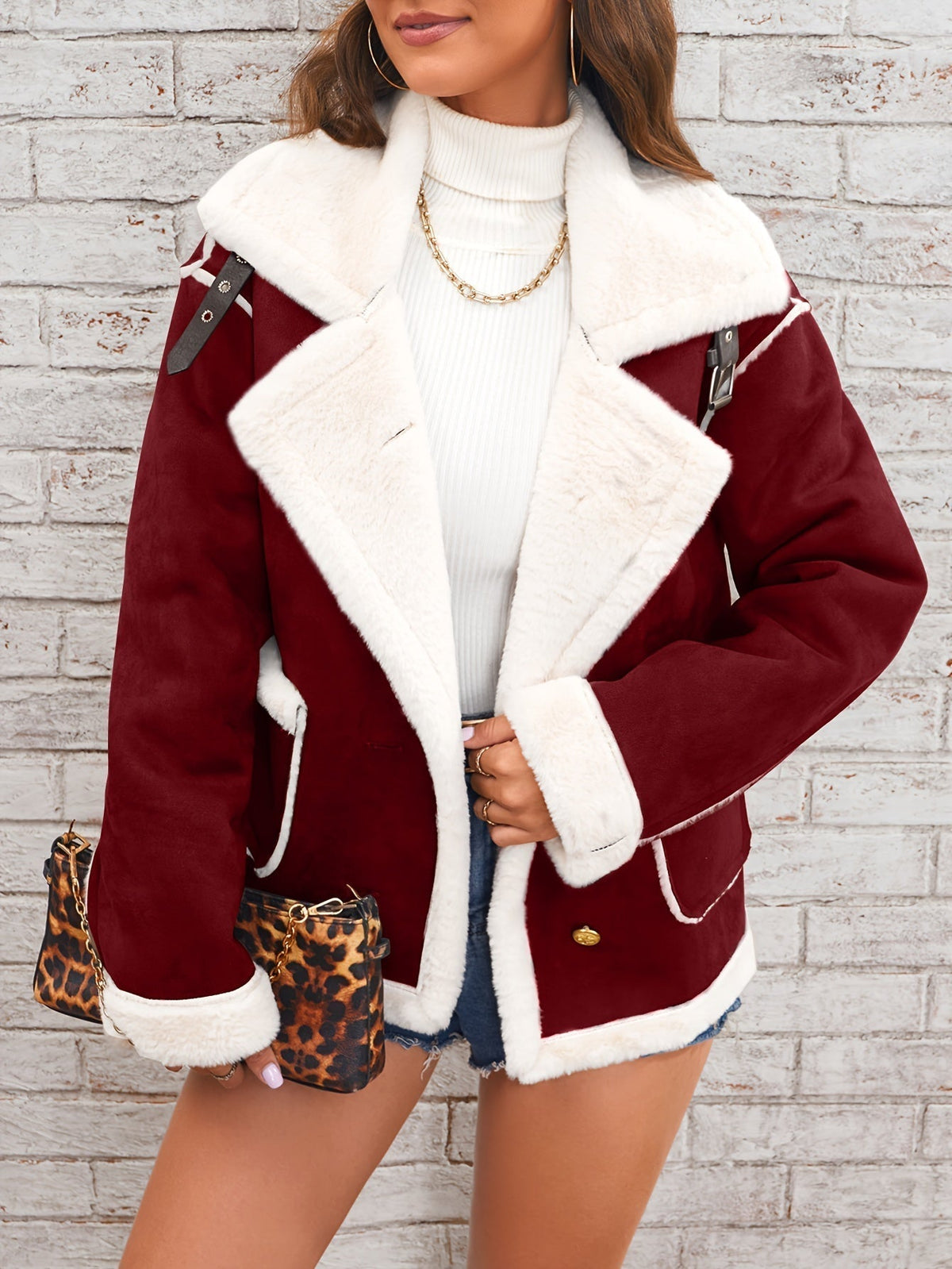 Aurelia™ | Chaqueta efecto lana