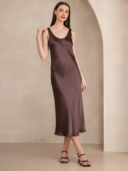 Sora - Vestido largo de seda pura