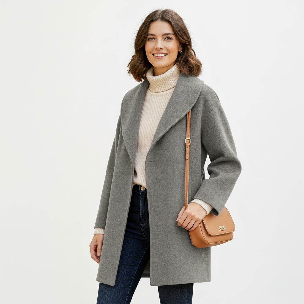 Emelina™ | Abrigo fluido