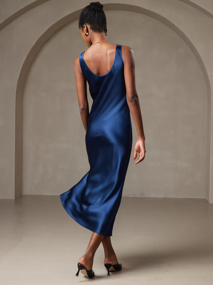 Sora - Vestido largo de seda pura