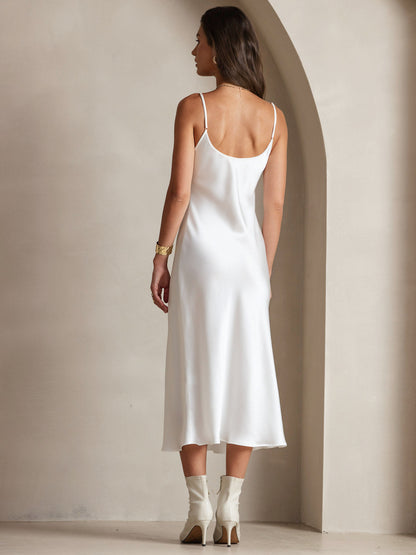 Seta - Vestido largo con tirantes finos