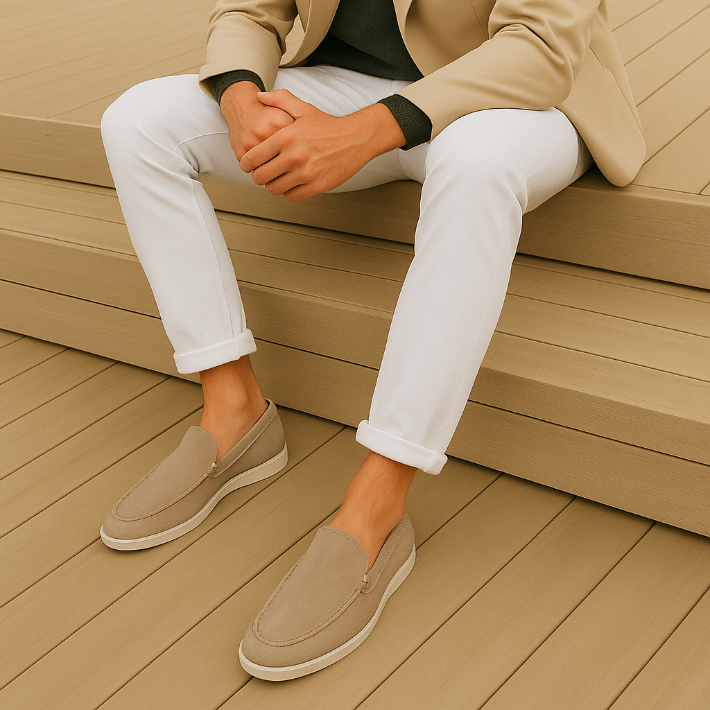 Natoli | Mocassins élégants en daim