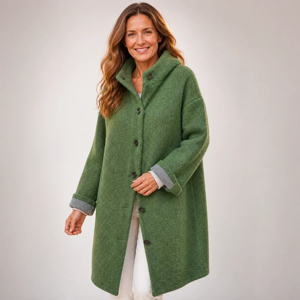 Olivia™ | Abrigo efecto lana
