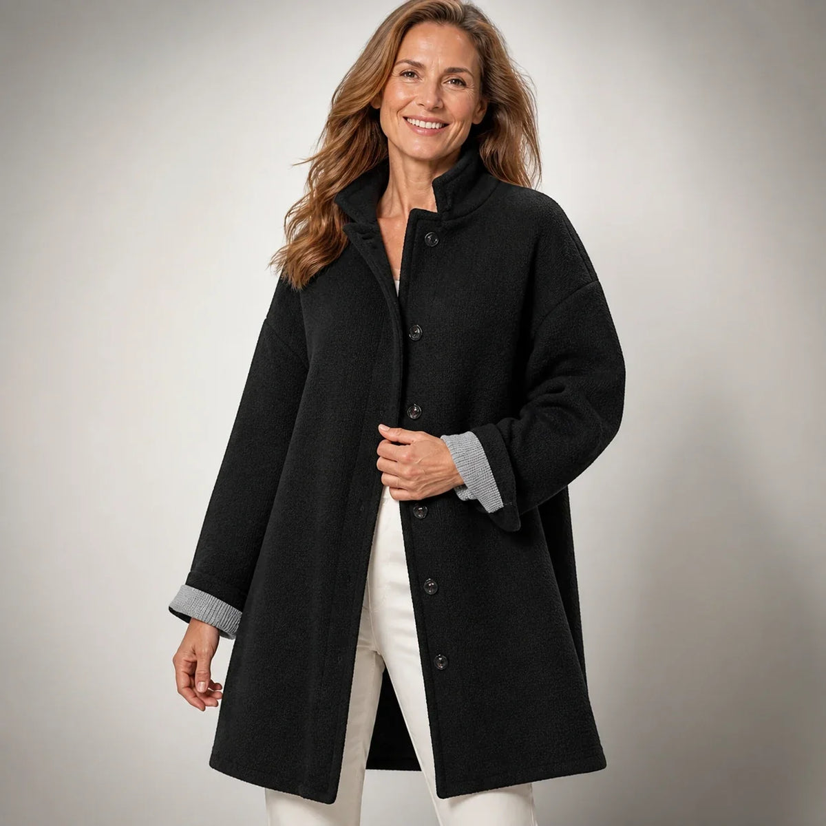 Olivia™ | Abrigo efecto lana