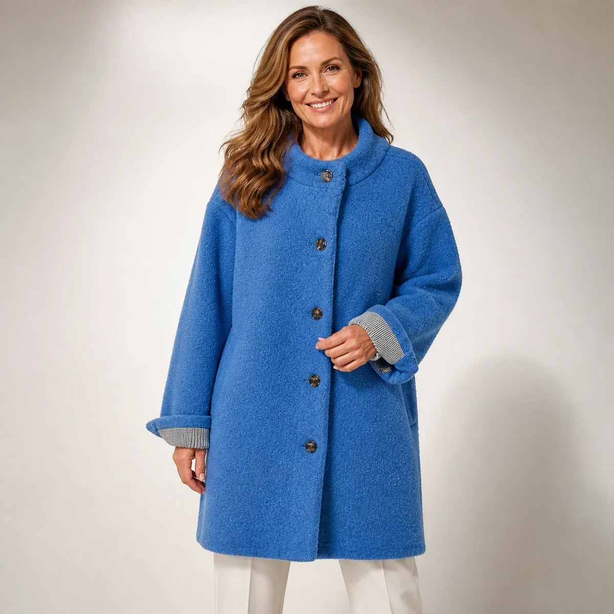 Olivia™ | Abrigo efecto lana