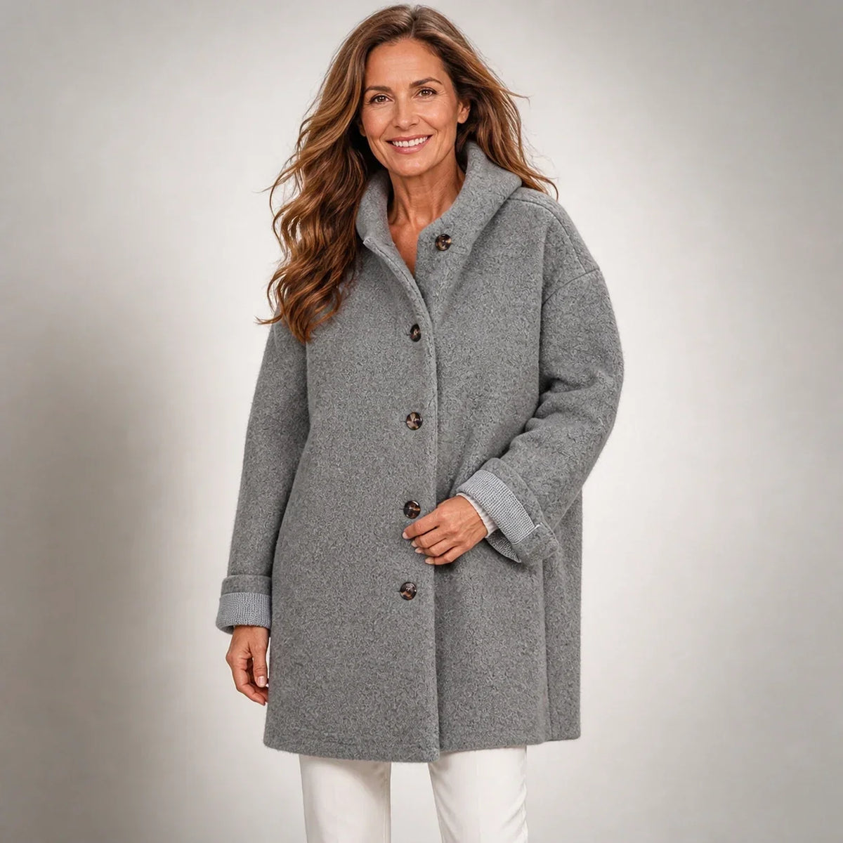Olivia™ | Abrigo efecto lana