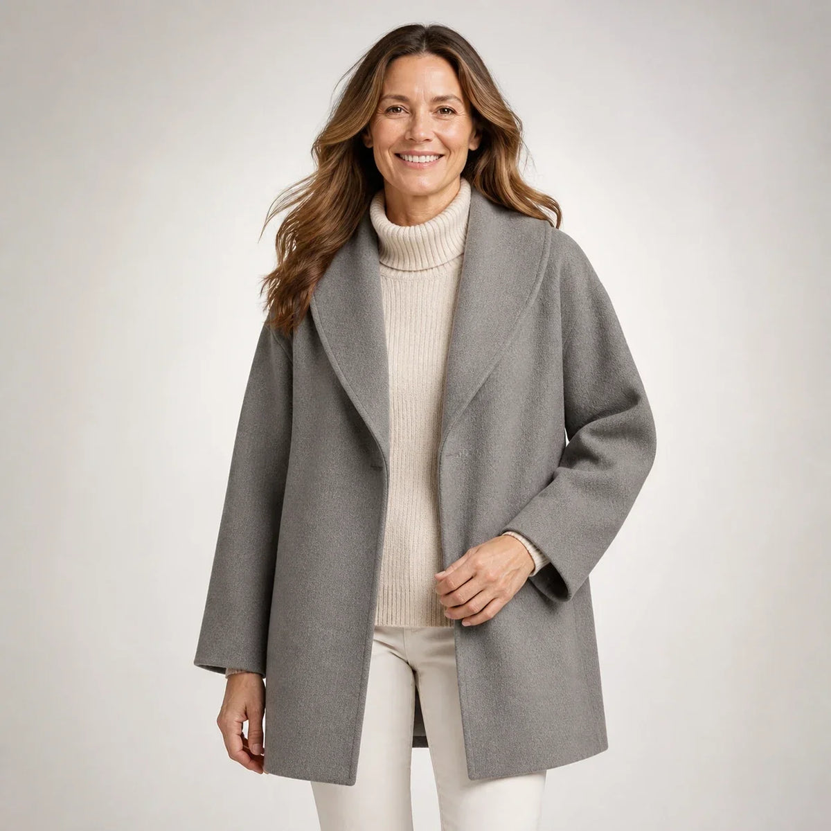 Emelina™ | Abrigo fluido
